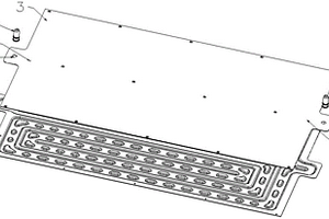 新能源电池水冷板结构