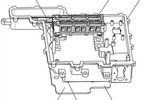 新能源汽车控制器壳体水道结构
