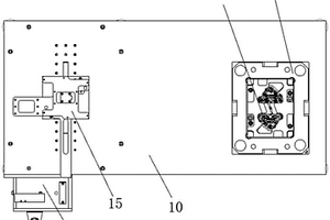 新能源汽车用多嵌件自动化植入注塑模具型腔装置