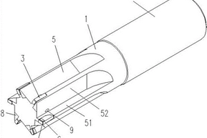 减震的新能源汽车变速箱壳体钻孔用加长刀具