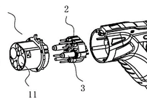 便于插针装配的新能源汽车充电枪