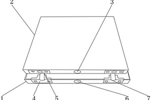 用于新能源汽车电池箱体的水冷板