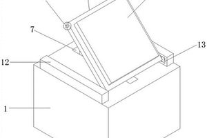 新能源站的光伏板排列式角度调整装置