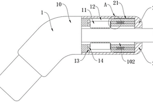 新能源汽车充电枪塑料外壳的线缆锁紧结构