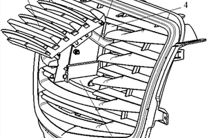 新能源汽车前格栅