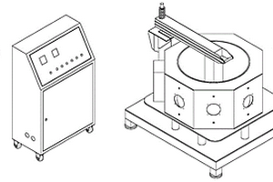 新能源电机铝机座定子总成退壳用新型感应拆卸加热设器