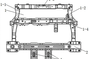 新能源汽车前端框架结构