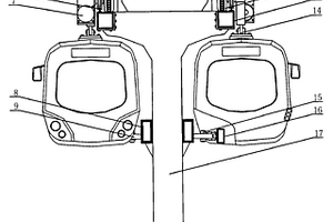 悬挂式新能源轨道公交车