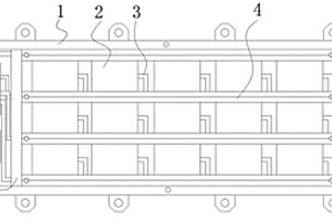 用于新能源汽车的电池固定结构