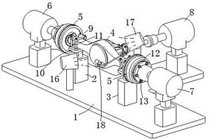 新能源车用驱动桥反滞能力的试验设备