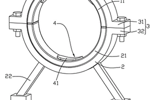 用于新能源建筑管线安装的抗震结构