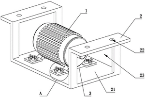 新能源汽车的电机固定架装置