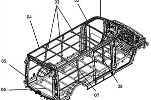 新能源物流车骨架结构