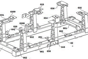 用于新能源汽车的机舱横梁总成