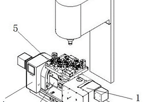 用于新能源汽车高低光散热支架的五轴加工工装
