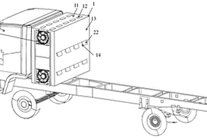 新能源货车电池箱的散热装置