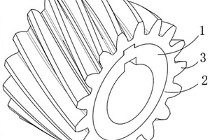 新能源汽车里程表用齿轮及其制备方法