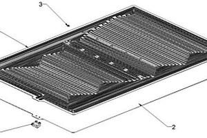 新能源电池包用直冷直热换热器冲压板结构