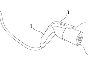 新能源汽车充电枪的插头连接指示装置