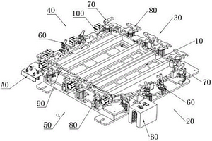新能源汽车电池托盘搅拌摩擦焊接用夹具