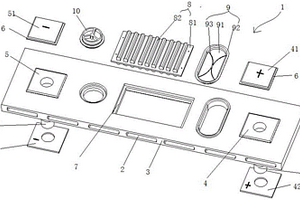 用于新能源汽车电池的电池盖板