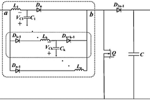 基于n级混合感容性阻抗网络的升压电路及新能源系统