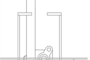 环保新能源建筑板材加工用冲压和翻转设备