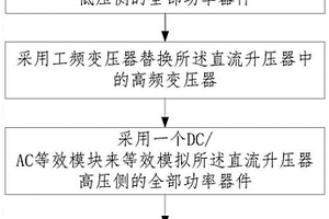 针对新能源并网用直流升压器的RTDS仿真方法及装置