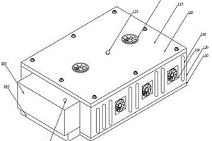 新能源车用便于拆卸的散热电池箱