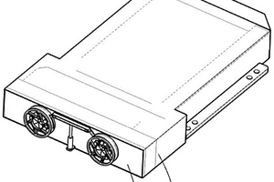 能够控制进气量大小便于新能源电池组快速散热的电池架