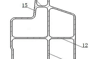 新能源车地板外加强梁