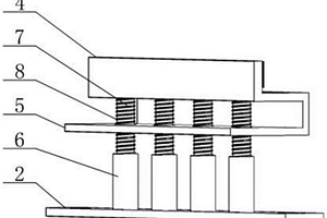 用于新能源汽车蓄电池的减震结构