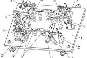 用于新能源汽车电池包支架检测的检具