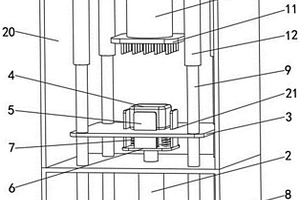 用于新能源汽车电池包的针刺挤压试验台