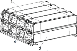双层动力电池结构