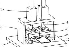 用于电池极耳的双切装置