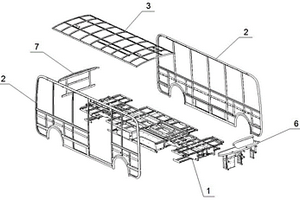 全铝合金轻量化小巴结构