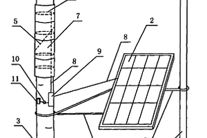 太阳能光伏发电系统应用在苹果树嫁接上的养护装置
