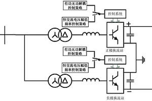 真双极柔性直流输电系统的站级控制方法