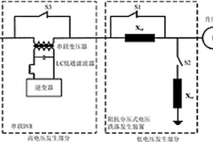 基于串联动态电压恢复装置的高低电压穿越测试系统