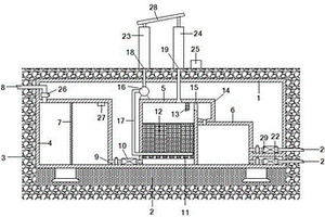 基于新能源的地埋式一体化污水处理装置