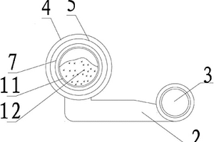 环状气垫圆管带式组合快装输送机用镶套式气箱