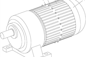 新能源汽车用散热永磁电机