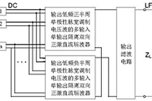 多绕组分时供电正激直流斩波型单级多输入高频链逆变器