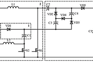 基于电容-二极管单元的交错并联DC/DC升压变换器