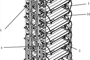 垂直循环立体车库充电装置及垂直循环立体车库