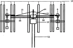 垂直轴十字动平衡叶片风力发电机
