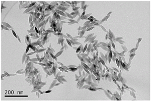梭形氧化铁单晶纳米材料的制备方法