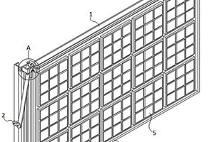 基于可调收放式的光伏电池板组件