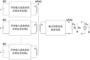 多绕组分时供电正激周波变换型单级多输入高频链逆变器